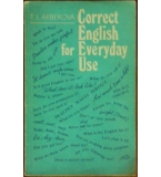 Correct English for Everyday Use / Английский без ошибок - Т. И. Арбекова